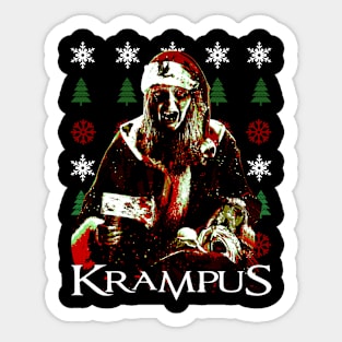 xmas Krampus Sticker